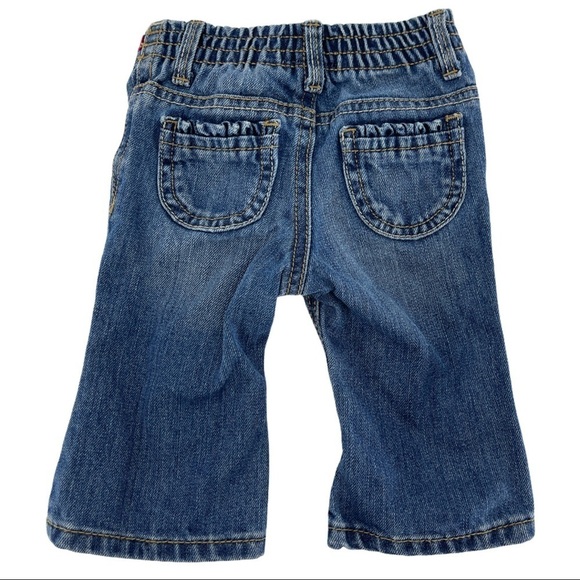 OshKosh B’Gosh Baby Embroidered Heart Jeans Sz 3M - Picture 3 of 5